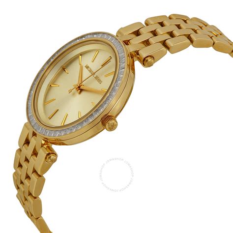 michael kors petite darci gold tone watch myers|Darci Mini Gold.